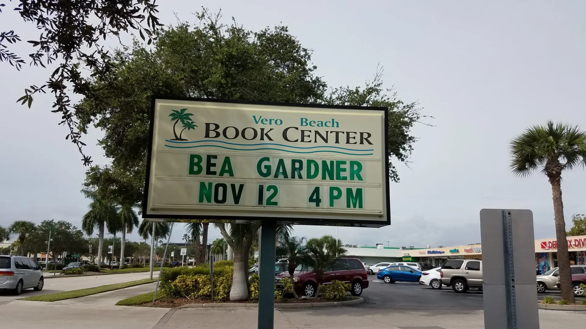 VB Bookcenter billboard